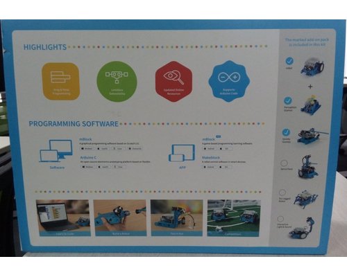 Расширеный базовый робототехнический набор mBot Classroom Kit (mBotV1.1+Gizmos Add-on Packs）