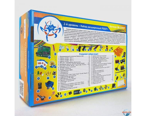 Расширенный набор Робот+. Уровень 2 (контроллеры Ардуино)