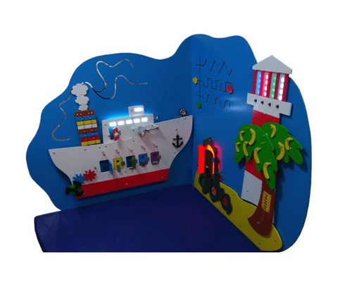 Развивающий детский комплекс "Пароход"
