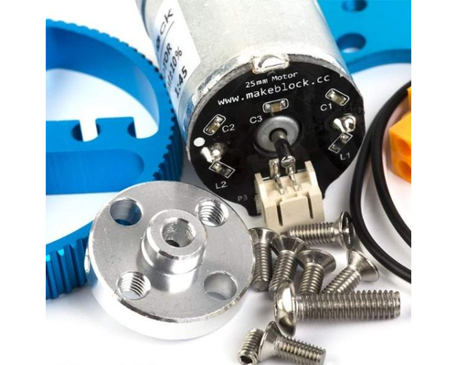 Ресурсный набор 25mm DC Motor Pack-Blue