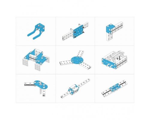 Ресурсный набор Bracket Robot Pack-Blue