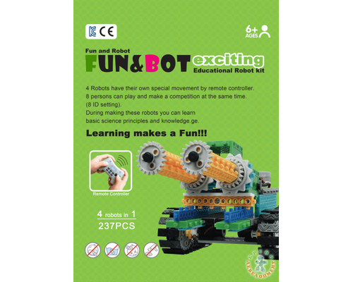 Роботехнический конструктор Fun&Bot exciting