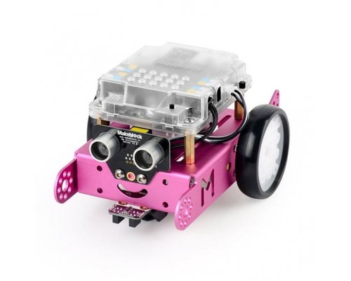 Робототехнический набор mBotV1.1-Pink (Bluetooth-версия)