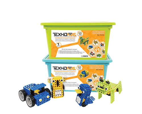 Робототехника ТЕХНОЛАБ образовательный робототехнический модуль "Предварительный  уровень"