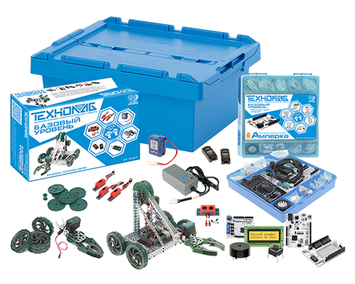 Робототехника ТЕХНОЛАБ Робототехнический образовательный модуль "Базовый уровень"