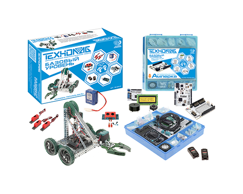 Робототехника ТЕХНОЛАБ Робототехнический образовательный модуль "Базовый уровень"