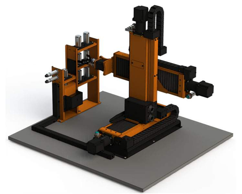 САУ Автоматизированный склад с роботом штабелером АСП-1 OMEGA 1-3-PLC-Siemens