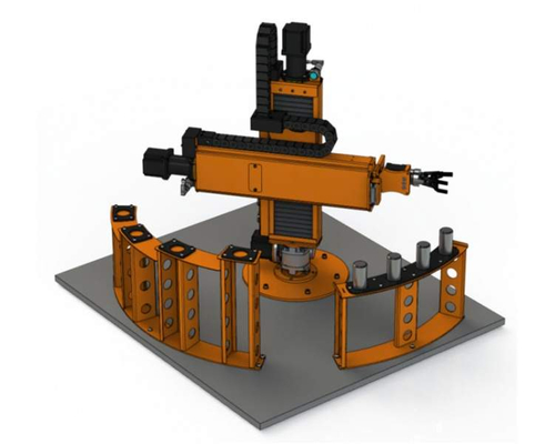 САУ Сборочная/сортировочная система  СССП-1 OMEGA PLC