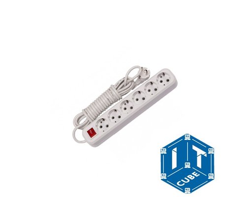 Сетевой удлинитель 3 м (6 розеток)