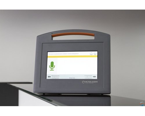 Система субтитрирования Исток-Синхро. Информационно-коммуникационная панель для инвалидов по слуху.