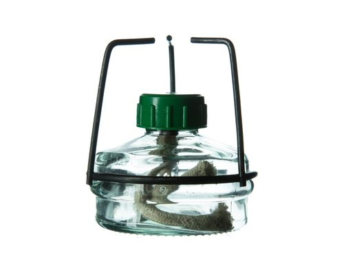 Спиртовка стеклянная СЛ-2 (на 100 мл с металл. оправой) , уп.20 шт