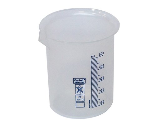 Стакан 500 мл.,с дел., п/п,уп.12 шт