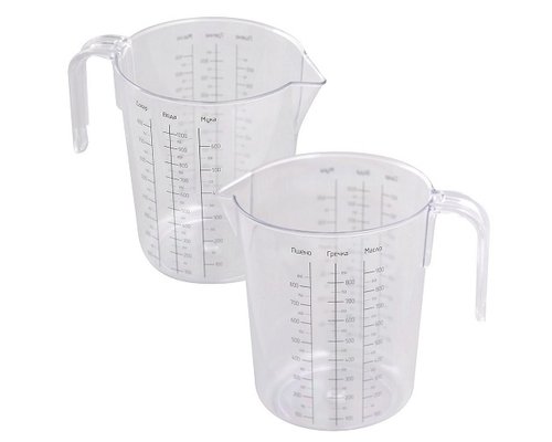 Стакан мерный для сыпучих продуктов и жидкостей