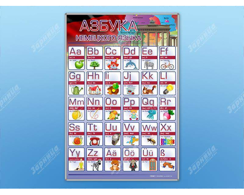 Стенд "Азбука" (иностранный язык)