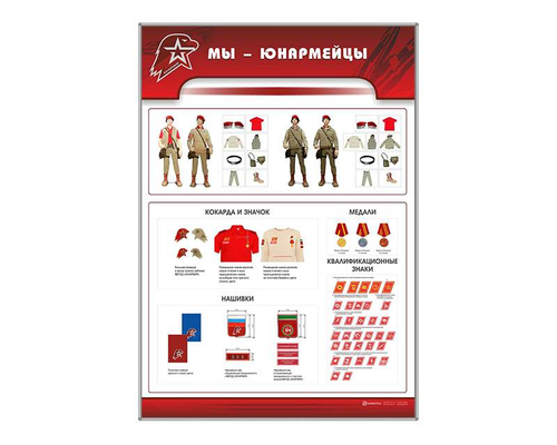 Стенд "Мы – Юнармейцы"