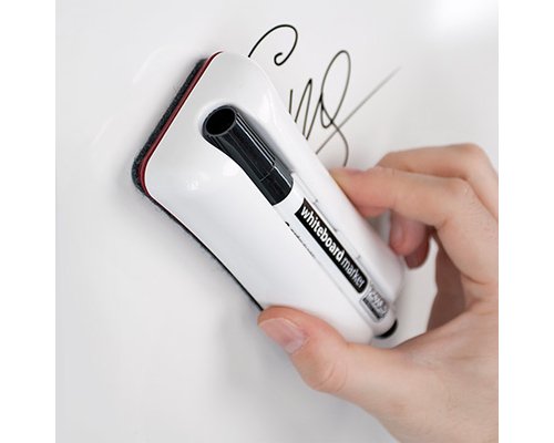 Стиратель для доски 2x3 AS125 DUO магнитный с маркером