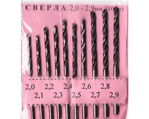 Сверла для сверления отверстий в печатных платах 2 мм