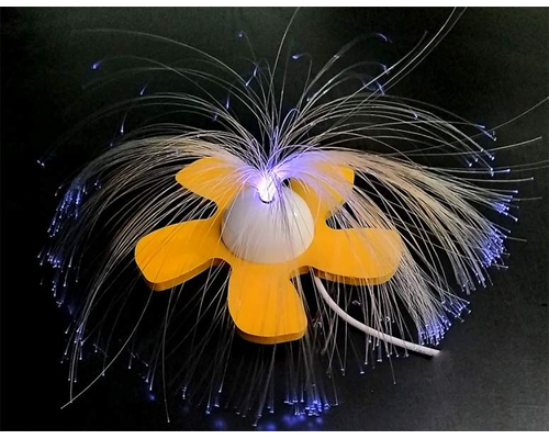 Светильник настольный фибероптический "Фонтан света" Светильник настольный фибероптический "Фонтан света"