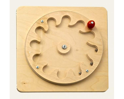 Тактильно-развивающая панель “Лабиринт-цветок” Тактильно-развивающая панель “Лабиринт-цветок”