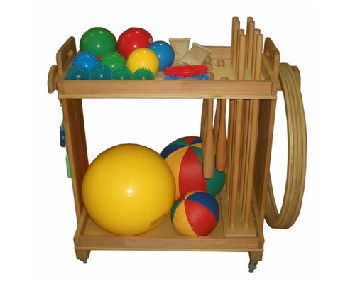 Тележка с гимнастическим снарядом (Я могу!)-1.
