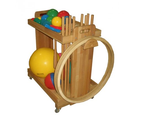 Тележка с гимнастическим снарядом (Я могу!)-1.