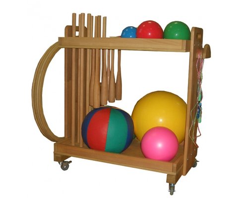 Тележка с гимнастическим снарядом (Я могу!)-1.