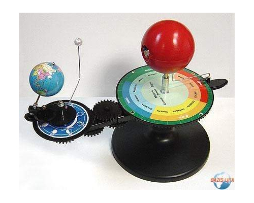 Теллурий. Трехпланетная модель (Земля, Солнце, Луна)