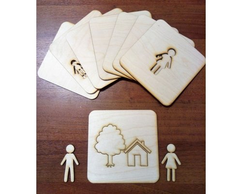 Трафареты "Семья"