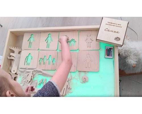 Трафареты "Семья"