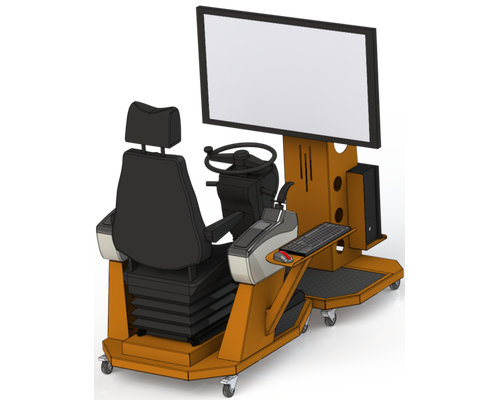 Тренажер фронтального погрузчика серии ТФП