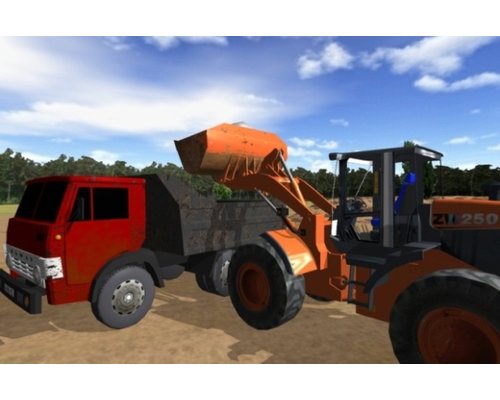 Тренажер фронтального погрузчика серии ТФП