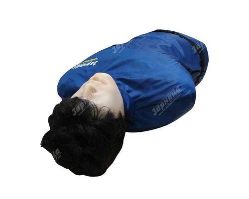 Тренажер-манекен взрослого пострадавшего "Александр 2-0.2" (голова, торс) для отработки приемов сердечно-легочной реанимации