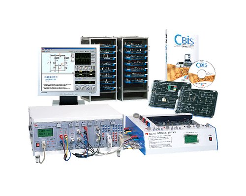 Тренажёр для экспериментов по изучению базовой электроники, электротехники, аналоговых и цифровых схем на базе ПК (15 модулей и программное обеспечение в комплекте)