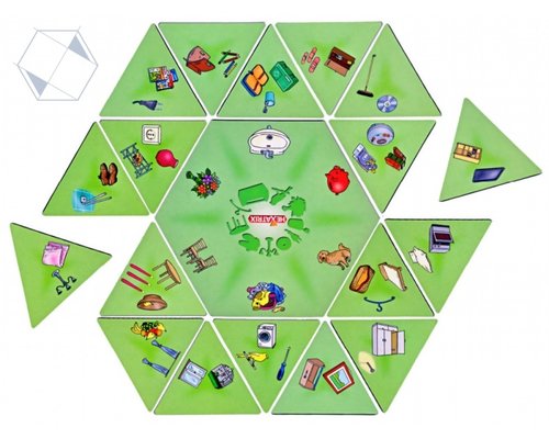 Треугольное домино «Ассоциации: Мир вокруг»