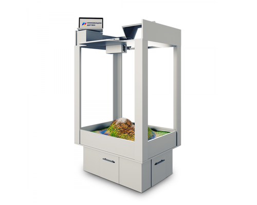 Тумба для интерактивной песочницы "Домик"