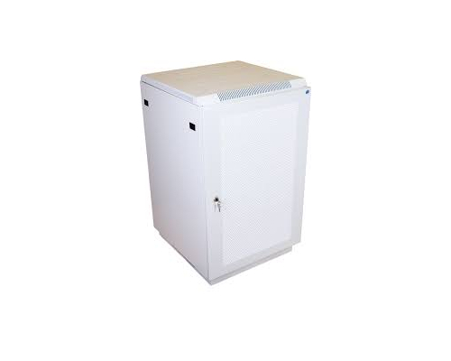 Шкаф телекоммуникационный напольный 22U (600х800) дверь перфорированная