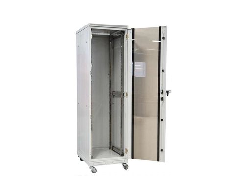 Шкаф телекоммуникационный напольный 42U (600х800) дверь стекло Шкаф телекоммуникационный напольный 42U (600х800) дверь стекло