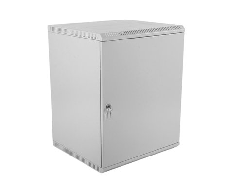 Шкаф телекоммуникационный настенный разборный 12U (600х520) съемные стенки дверь металл