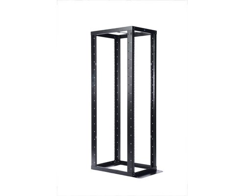 Стойка телекоммуникационная серверная 45U 1000 мм черная