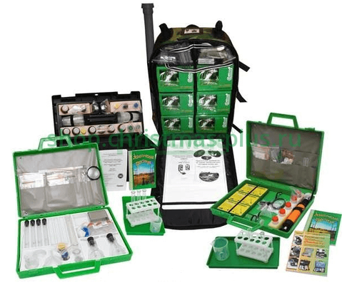 Учебный комплект «Экологический практикум», типовой комплект оборудования