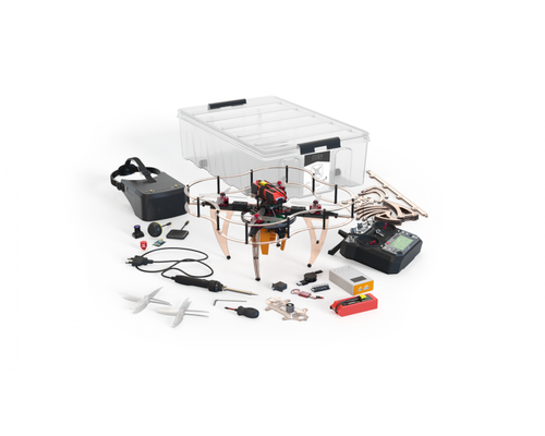 Учебный набор квадрокоптера по компетенции Эксплуатация Беспилотных Авиационных Систем «COEX Клевер 4 WorldSkills Russia»