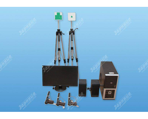 Учебно-тренировочный комплекс огневой подготовки "Стрелец-3" (массогабаритные макеты оружия 3 АК или 3 ПМ)