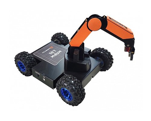 Установка по изучению мобильных роботизированных систем на базе мобильной платформы и робота-манипулятора МП-РМ 1.02 Установка по изучению мобильных роботизированных систем на базе мобильной платформы и робота-манипулятора МП-РМ 1.02