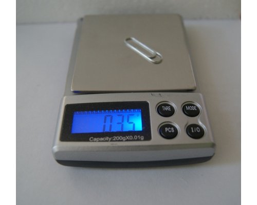 Весы электронные до 200 гр (цена деления 0,1 гр)