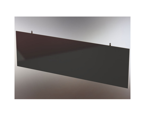 Зеркальная панель безопасная для сухого бассейна 199х59 см.