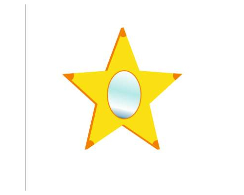 Звезда для декоративно-развивающей панели “Дерево” Звезда для декоративно-развивающей панели “Дерево”