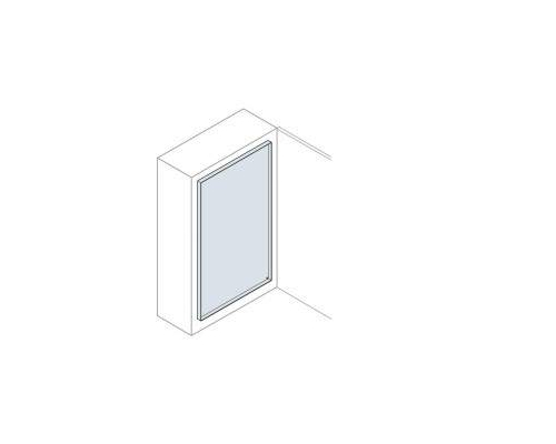 Дверь глухая 300x400мм нержавеющая сталь