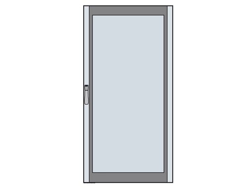 Дверь со стеклом для шкафов SR2 500x400мм ВхШ