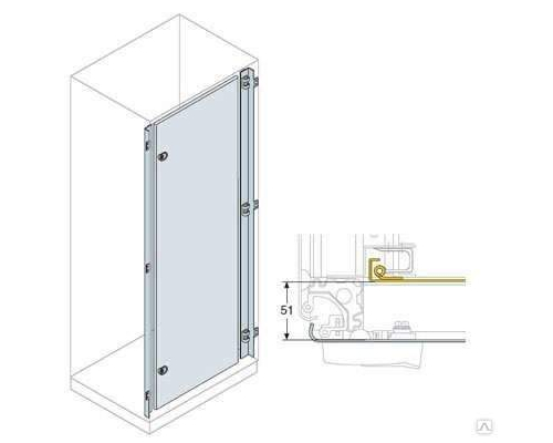 Дверь внутренняя 2000x800мм