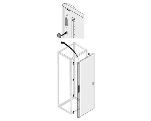 Дверь внутренняя с рамкой 2200x1000мм